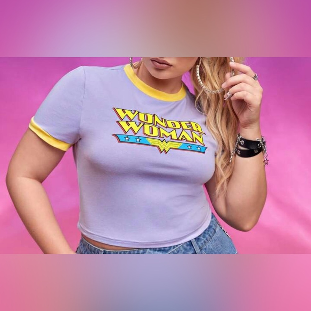 ✨NEW✨0xl WONDER WOMAN Baby Tee